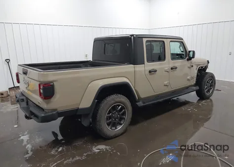 2022 Jeep Gladiator Overland 4X4 из США, поврежденный, VIN 1C6HJTFG4NL152138